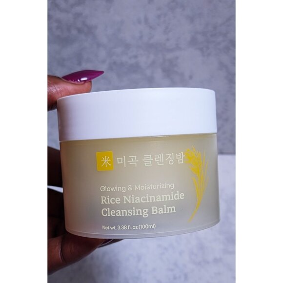 Glamfox Rice Niacinamide Skincare Set - Toner 500ml Foam Cleanser 230g & Cleansi - Picture 2 of 6